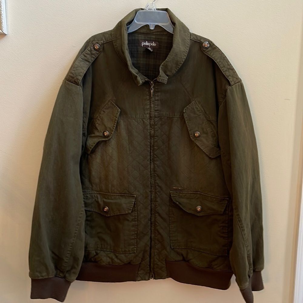 Men’s Vintage ( 80’s- 90’s Hip-Hop Style) PellePelle Canvas Coat